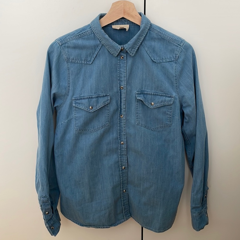 Sezane Denim Shirt sz. FR 38